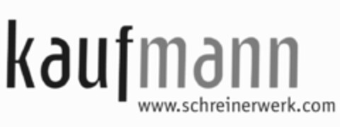kaufmann www.schreinerwerk.com Logo (IGE, 02.07.2014)
