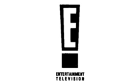 E ENTERTAINMENT TELEVISION Logo (IGE, 11/06/1990)