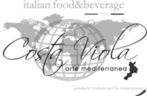 italian food&beverage Costa Viola arte mediterranea prodotti italiani per la ristorazione Logo (IGE, 17.06.2013)