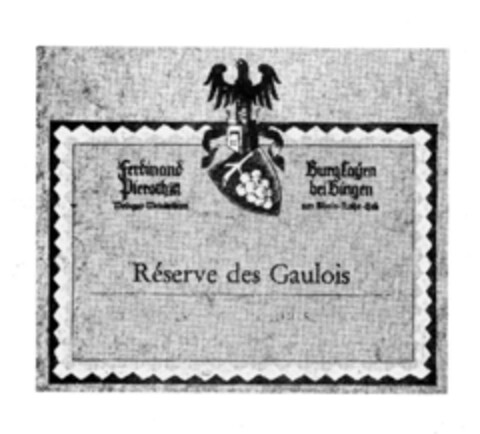 Réserve des Gaulois Logo (IGE, 10/07/1977)