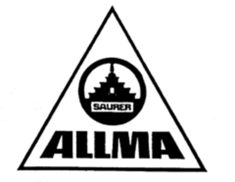 SAURER ALLMA Logo (IGE, 06/05/1987)