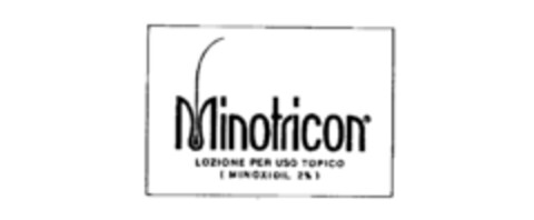 Minotricon LOZIONE PER USO TOPICO ( MINOXIDIL 2% ) Logo (IGE, 06/02/1988)