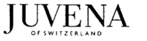 JUVENA OF SWITZERLAND Logo (IGE, 24.06.1996)