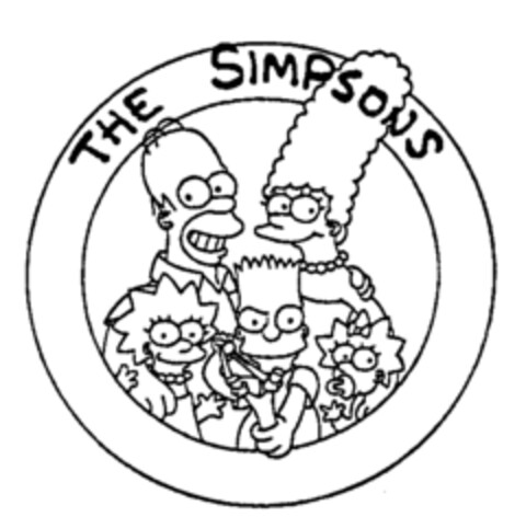 THE SIMPSONS Logo (IGE, 07/04/1990)