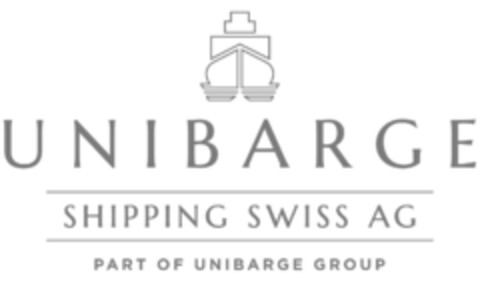 UNIBARGE SHIPPING SWISS AG PART OF UNIBARGE GROUP Logo (IGE, 31.10.2023)