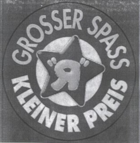 GROSSER SPASS KLEINER PREIS "R" Logo (IGE, 26.11.2003)