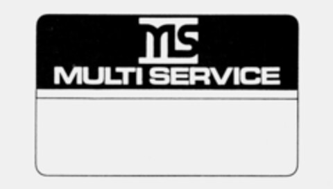 MS MULTI SERVICE Logo (IGE, 02/02/1994)