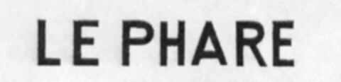 LE PHARE Logo (IGE, 30.05.1975)