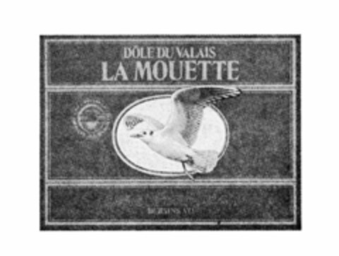 DôLE DU VALAIS LA MOUETTE Logo (IGE, 22.04.1985)
