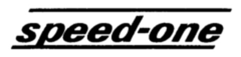 speed-one Logo (IGE, 10.12.1992)