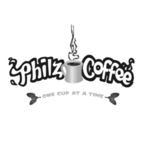 Philz Coffee ONE CUP AT A TIME Logo (IGE, 31.05.2017)