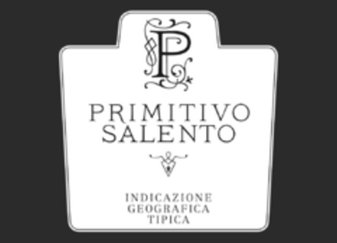 P PRIMITIVO SALENTO INDICAZIONE GEOGRAFICA TIPICA Logo (IGE, 27.10.2009)