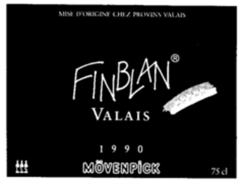 FINBLAN VALAIS 1990 MöVENPICK Logo (IGE, 05/13/1991)