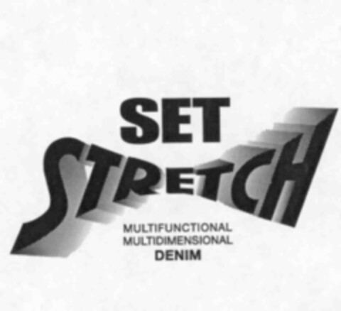 SET STRETCH MULTIFUNCTIONAL MULTIDIMENSIONAL DENIM Logo (IGE, 02.07.1999)