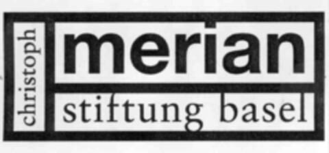 merian christoph stiftung basel Logo (IGE, 15.10.1999)