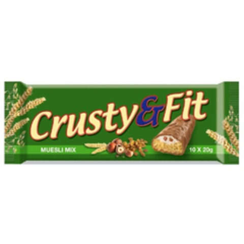 Crusty&Fit MUESLI MIX Logo (IGE, 03.04.2008)