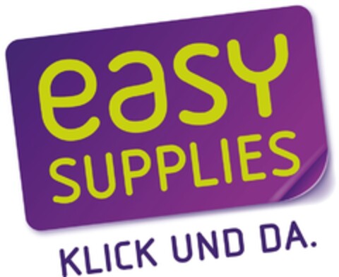 easy SUPPLIES KLICK UND DA. Logo (IGE, 06.07.2011)