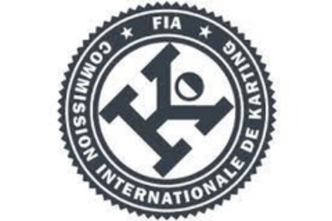 K FIA COMMISSION INTERNATIONALE DE KARTING Logo (IGE, 17.12.2013)