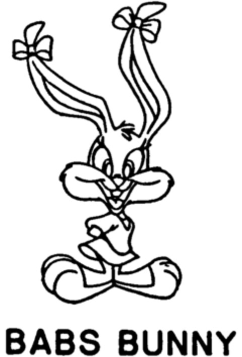 BABS BUNNY Logo (IGE, 11.01.1990)