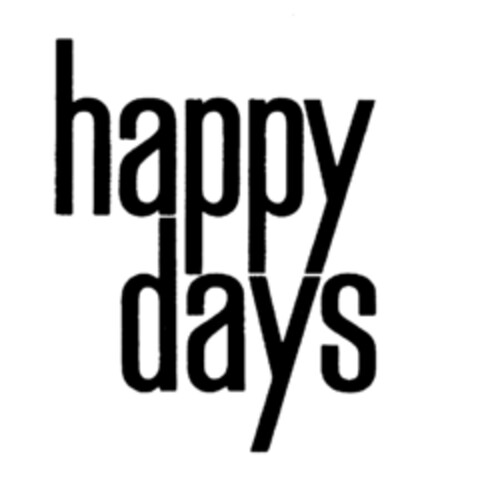 happy days Logo (IGE, 02/01/1985)