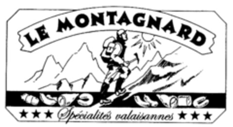 LE MONTAGNARD Spécialités valaisannes Logo (IGE, 11/03/2009)