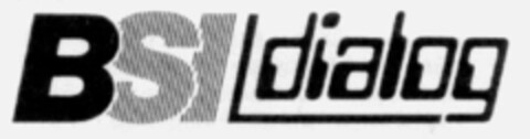 BSI dialog Logo (IGE, 03/06/1996)