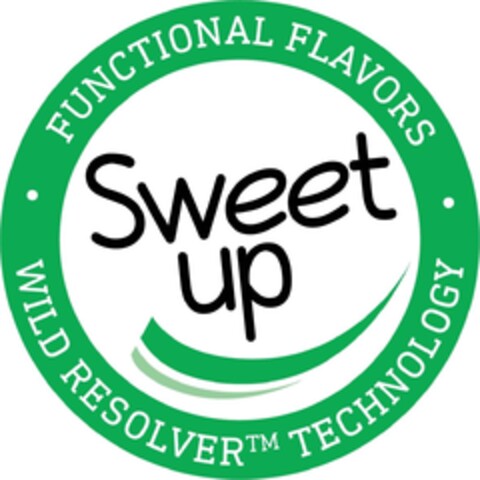 Sweet up FUNCTIONAL FLAVORS WILD RESOLVER TECHNOLOGY Logo (IGE, 03.02.2021)