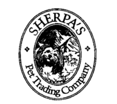 SHERPA'S Pet Trading Company Logo (IGE, 14.04.1994)