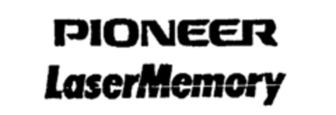 PIONEER LaserMemory Logo (IGE, 04.06.1991)