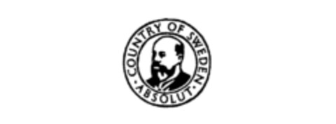 COUNTRY OF SWEDEN ABSOLUT Logo (IGE, 06/13/1983)