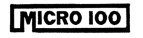 MICRO 100 Logo (IGE, 16.09.1991)