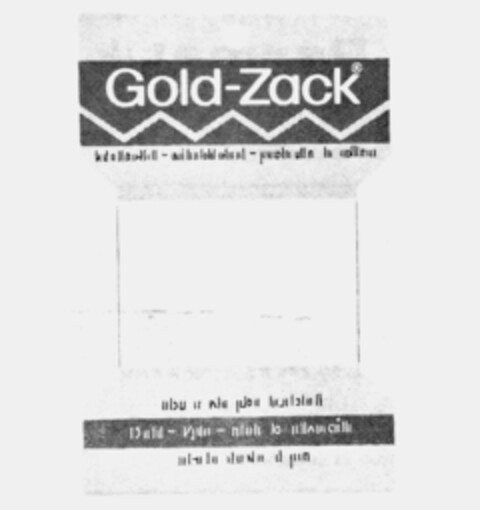 Gold-Zack Logo (IGE, 12/15/1989)