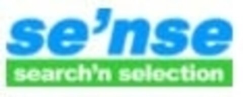 se'nse search'n selection Logo (IGE, 10.09.2004)