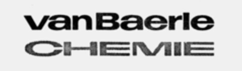 vanBaerle CHEMIE Logo (IGE, 12.11.1988)