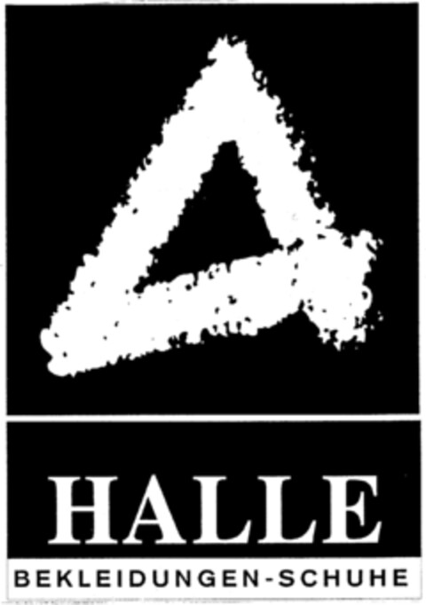 A HALLE BEKLEIDUNGEN-SCHUHE Logo (IGE, 03/06/1998)