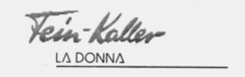 Fein-Kaller LA DONNA Logo (IGE, 10.03.1995)