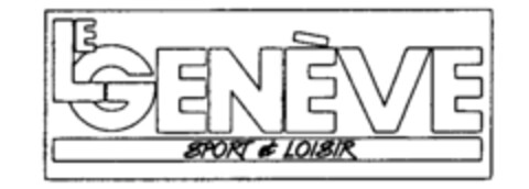 LE GENèVE Logo (IGE, 25.04.1989)