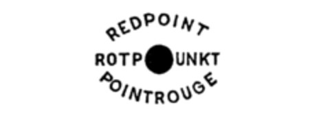 REDPOINT ROTPUNKT POINTROUGE Logo (IGE, 13.01.1987)