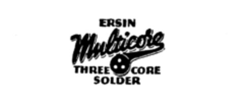 ERSIN Multicore THREE CORE SOLDER Logo (IGE, 15.09.1987)