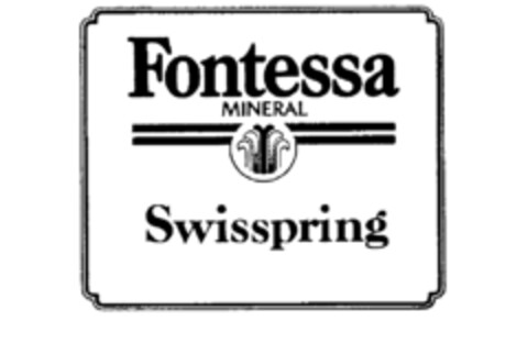 Fontessa MINERAL Swisspring Logo (IGE, 15.10.1985)