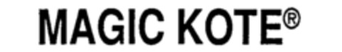 MAGIC KOTE Logo (IGE, 19.10.1990)