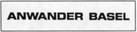 ANWANDER BASEL Logo (IGE, 02.09.1999)