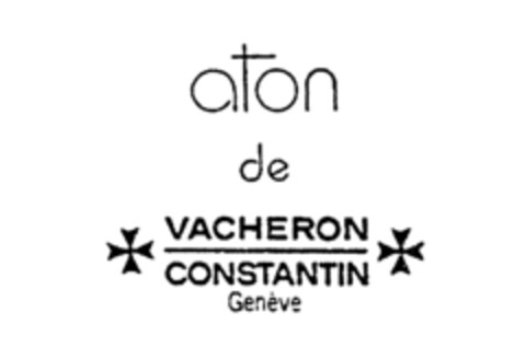 aton de VACHERON CONSTANTIN Genève Logo (IGE, 22.12.1986)