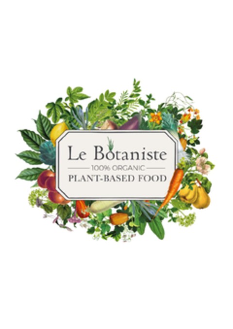 Le Botaniste 100% ORGANIC PLANT-BASED FOOD Logo (IGE, 12/27/2022)