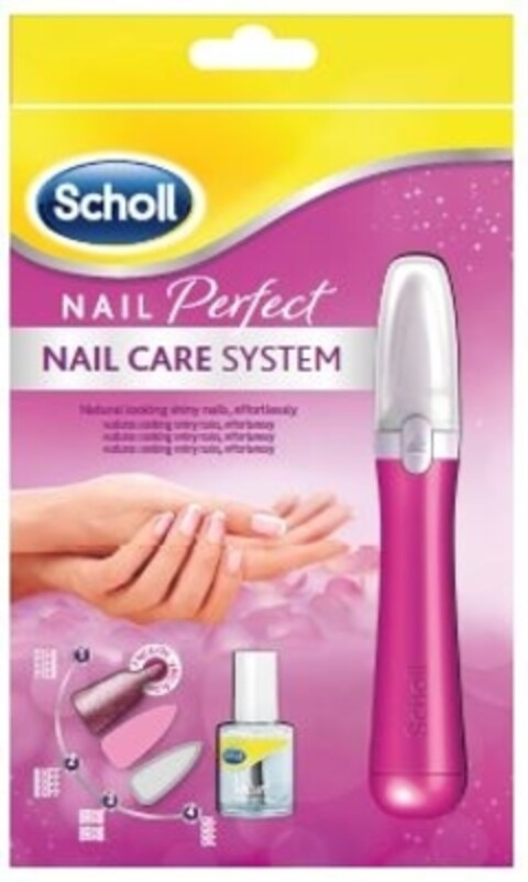 Scholl NAIL Perfect NAIL CARE SYSTEM Logo (IGE, 01/04/2017)