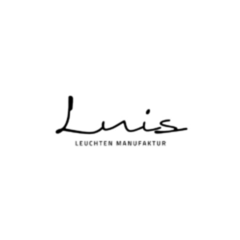 Luis LEUCHTEN MANUFAKTUR Logo (IGE, 20.09.2017)