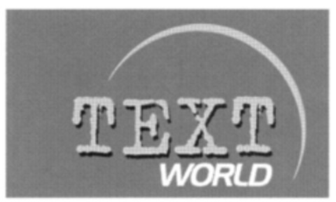 TEXT WORLD Logo (IGE, 02/10/2000)