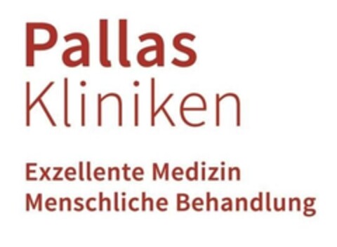 Pallas Kliniken Exzellente Medizin Menschliche Behandlung Logo (IGE, 01/19/2015)