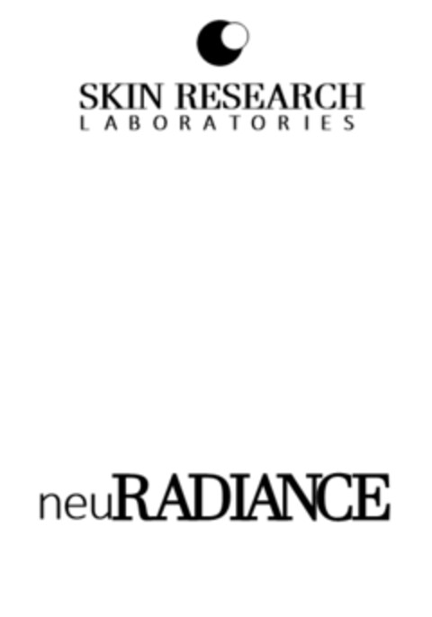 SKIN RESEARCH LABORATORIES neuRADIANCE Logo (IGE, 03/23/2015)