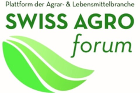 SWISS AGRO forum Plattform der Agrar- & Lebensmittelbranche Logo (IGE, 09.04.2018)